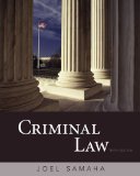 Ciminal Law 10th 2010 9780495807490 Front Cover