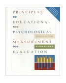 Principles of Educational and Psychological Measurement and Evaluation 4th 1996 Revised  9780534257491 Front Cover
