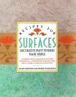 Recipes for Surfaces 1990 9780671682491 Front Cover