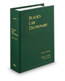 Black&#39;s Law Dictionary, Standard Ninth Edition 