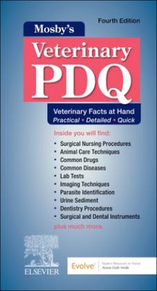 Mosby's Veterinary PDQ 4th 9780323881494 Front Cover