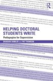 Helping Doctoral Students Write Pedagogies for Supervision