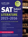 Kaplan SAT Subject Test Literature 2015-2016 2nd 2015 9781618658494 Front Cover