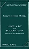 Resource Focused Therapy  9781855750494 Front Cover