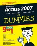 Microsoft Office Access 2007 All-in-One Desk Reference  cover art