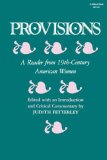 Provisions A Reader from 19th-Century American Women 1985 9780253203496 Front Cover