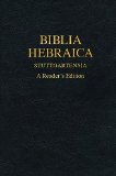 Biblia Hebraica Stuttgartensia A Reader's Edition  9781598567496 Front Cover