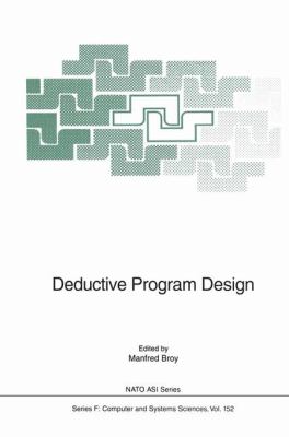 Deductive Program Design 2011 9783642648496 Front Cover