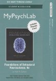 NEW Mylab Psychology with Pearson EText -- Standalone Access Card -- for Foundations of Behavioral Neuroscience  cover art