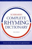Schirmer's Complete Rhyming Dictionary 2007 9780825673498 Front Cover