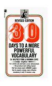 30 Days to a More Powerful Vocabulary  cover art