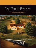Real Estate Finance Theory and Practice 5th 2005 Revised  9780324305500 Front Cover