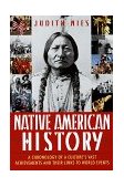Native American History A Chronology of a Culture's Vast Achievements and Their Links to World Events cover art