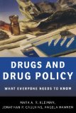 Drugs and Drug Policy What Everyone Needs to Knowï¿½ cover art