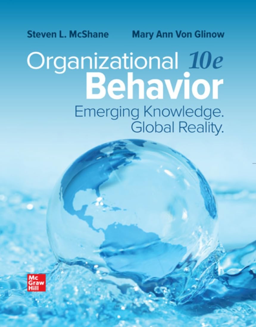 Organizational Behavior Emerging Knowledge, Global Reality  9781266715501 Front Cover