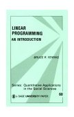 Linear Programming An Introduction 1986 9780803928503 Front Cover