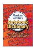 Merriam-Webster's Notebook Dictionary 1996 9780877796503 Front Cover