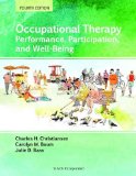 Occupational Therapy Performance, Participation, and Well-Being 4th 9781617110504 Front Cover