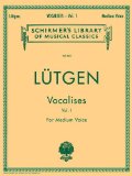 Vocalises (20 Daily Exercises) - Book I Schirmer Library of Classics Volume 655 Medium Voice cover art