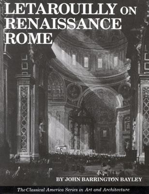 Letarouilly on Renaissance Rome 1984 9780803809505 Front Cover