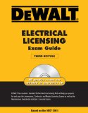 DEWALT Electrical Licensing Exam Guide, Based on the NEC 2011 3rd 9781111545505 Front Cover