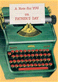 Green Typewriter - Greeting Card 2011 9781595835505 Front Cover