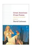 Great American Prose Poems From Poe to the Present cover art