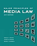 Major Principles of Media Law 2017:  9781305646506 Front Cover