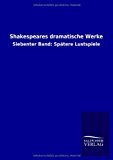 Shakespeares Dramatische Werke 2013 9783846031506 Front Cover