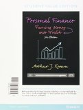 Personal Finance: Turning Money into Wealth; Student Value Edition cover art