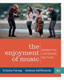 Enjoyment of Music, Essential Listening, 4th Edition + Reg Card 4th 9780393421507 Front Cover