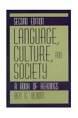 Language, Culture, and Society A Book of Readings cover art