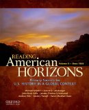 Reading American Horizons U. S. History in a Global Context, Volume II: Since 1865 cover art