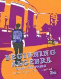 Beginning Algebra Early Graphing 3rd 9780321769510 Front Cover