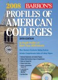 Profiles of American Colleges 2008 28th 9780764194511 Front Cover