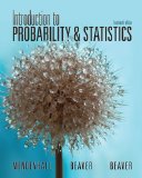 Student Solutions Manual for Mendenhall/Beaver/Beaver's Introduction to Probability and Statistics, 14th  cover art