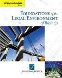 Foundations of Legal Environment of Business 2008 9780324566512 Front Cover