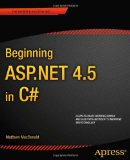 Beginning ASP. NET 4. 5 in C#  cover art
