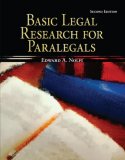 Basic Legal Research for Paralegals  cover art