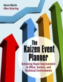 Kaizen Event Planner Achieving Rapid Improvement in Office, Service, and Technical Environments  9781563273513 Front Cover