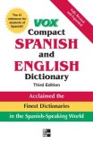 Vox Compact Spanish and English Dictionary 3rd 9780071499514 Front Cover