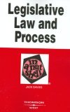 Legislative Law and Process in a Nutshell  cover art