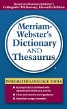 Merriam-Webster's Dictionary and Thesaurus 2006 9780877798514 Front Cover