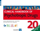 Clinical Handbook of Psychotropic Drugs 20th 9780889374515 Front Cover