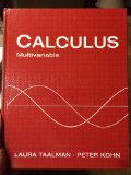 Calculus Multivariable:  cover art