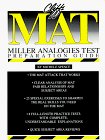 MAT Preparation Guide Miller Analogies Test 2nd 1997 9780822020516 Front Cover