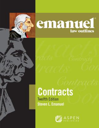 Emanuel Law Outlines for Contracts 12th 9781543807516 Front Cover