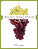 Developing Reading Versatility 11th 2010 Revised  9780495802518 Front Cover