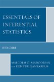 Essentials of Inferential Statistics 5th 2008 Revised  9780761844518 Front Cover