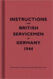 Instructions for British Servicemen in Germany 1944  9781851243518 Front Cover